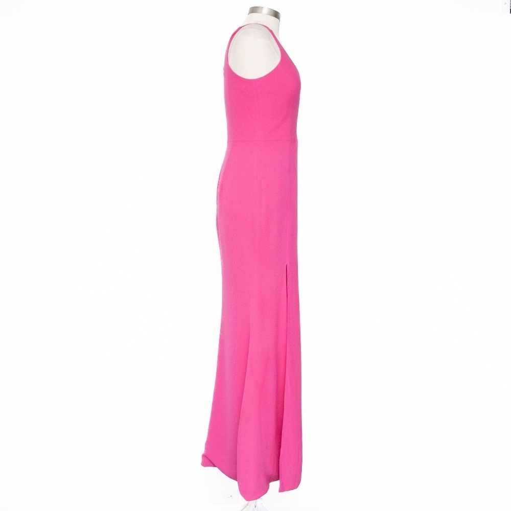 Dress The Population. Iris Slit Crepe Gown. - Picture 5 of 15